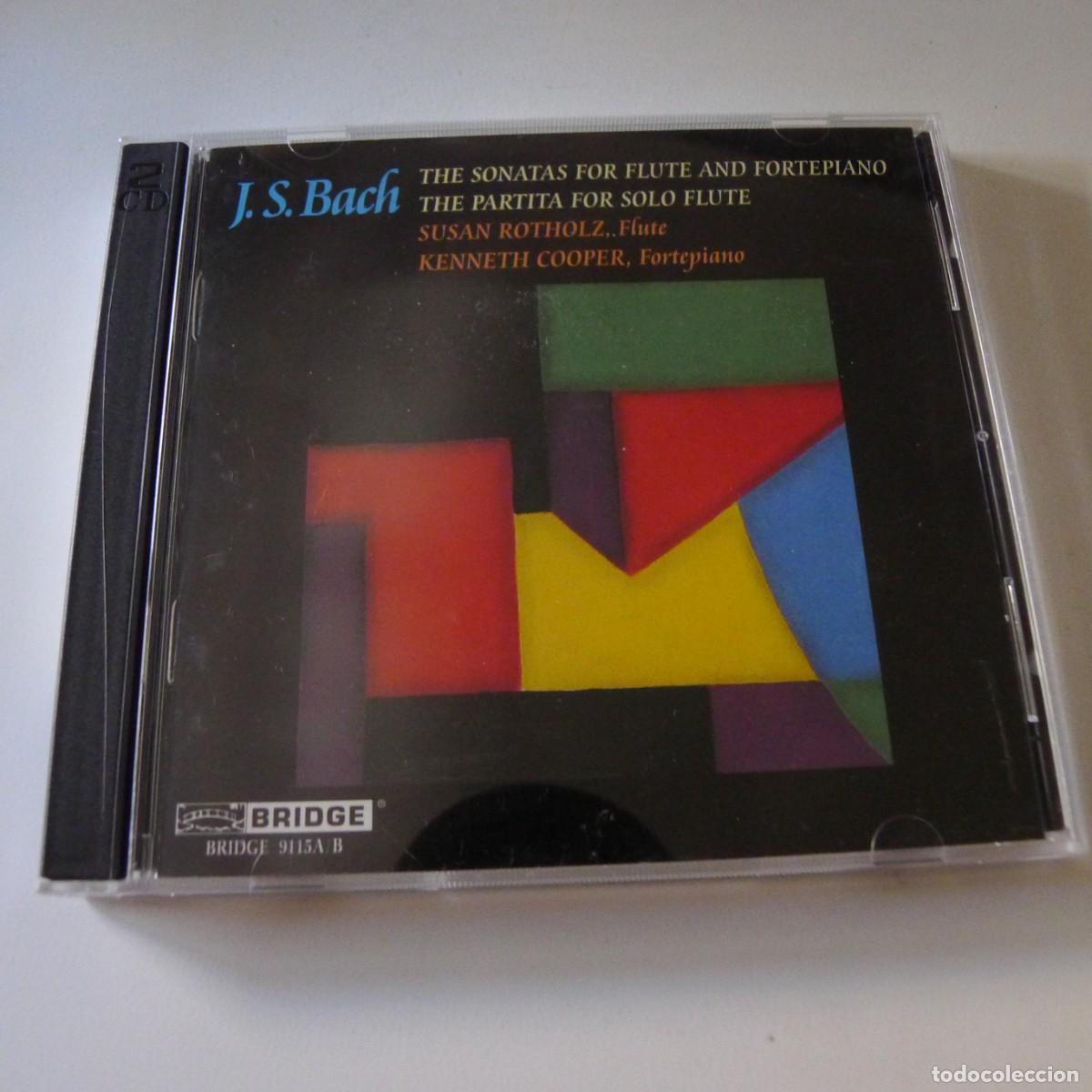 CDs de m&uacute;sica: J.S. Bach , Susan Rotholz, Kenneth Cooper &ndash; The Sonatas For Flute And Fortepiano CD