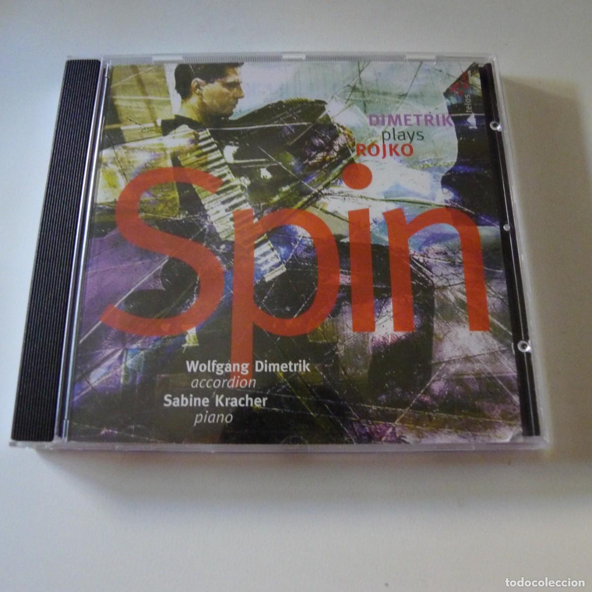 CDs de m&uacute;sica: Uro&scaron; Rojko, Wolfgang Dimetrik, Sabine Kracher &ndash; Spin (Dimetrik Plays Rojko) CD