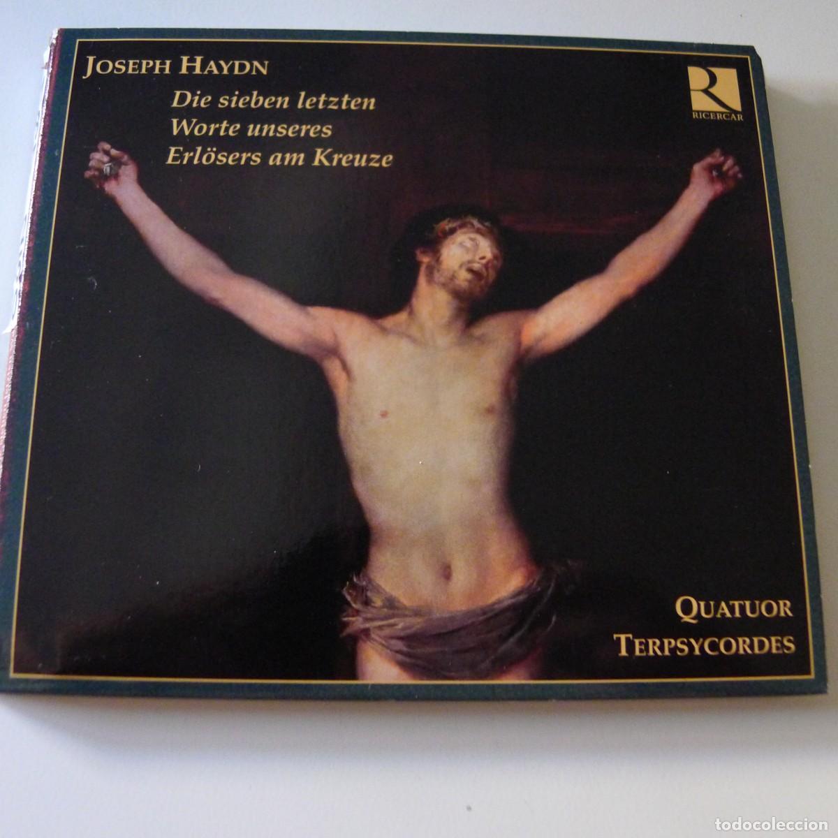 CDs de m&uacute;sica: Joseph Haydn - Quatuor Terpsycordes &ndash; Die Sieben Letzten Worte Unseres CD digipack