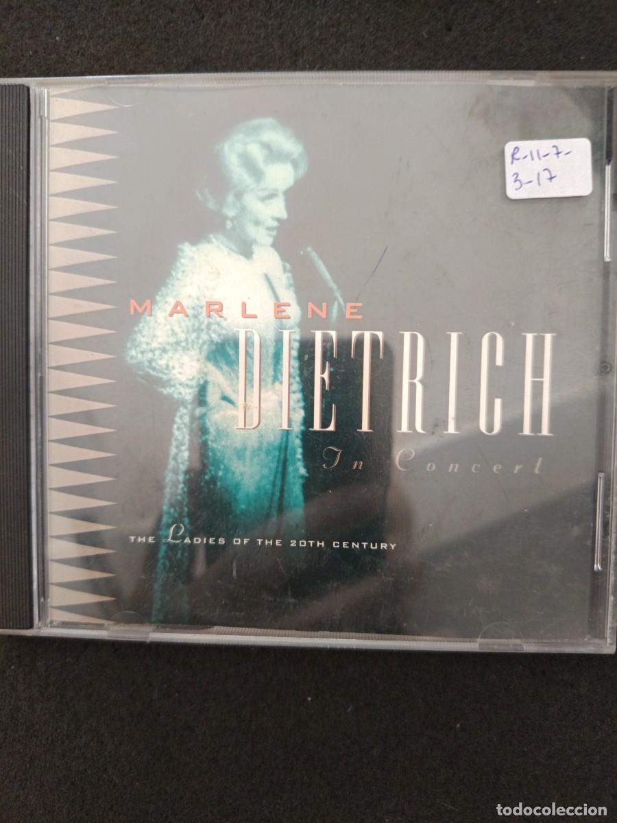CDs de m&uacute;sica: MARLENE DIETRICH IN CONCERT. THE LADIES OF THE 20TH CENTURY