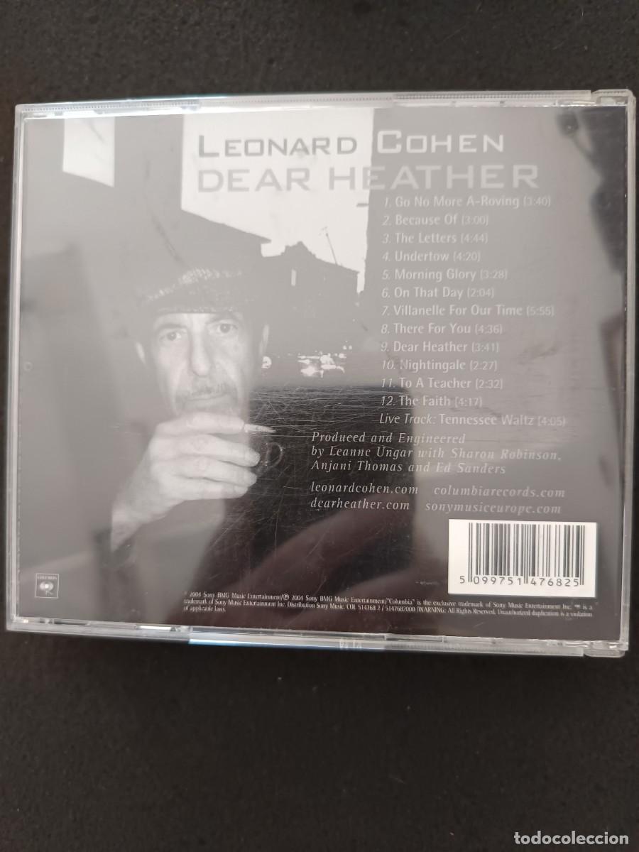CDs de m&uacute;sica: LEONARD COHEN. DEAR HEATHER - Foto 2