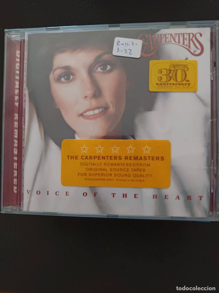 CDs de m&uacute;sica: CARPENTERS. VOICE OF THE HEART (CD, NO VINILO)