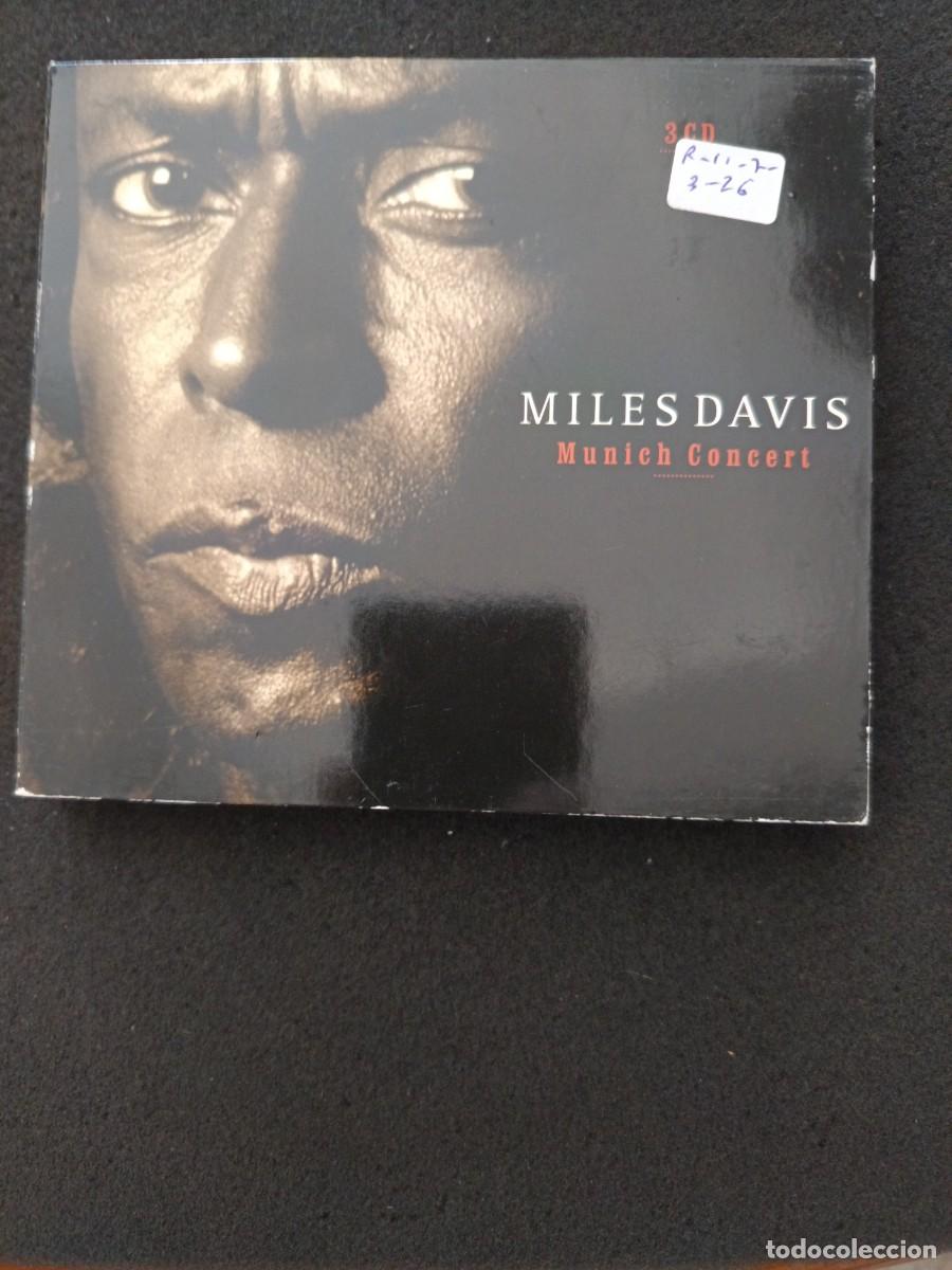CDs de m&uacute;sica: 3 CD. MILES DAVIS. MUNICH CONCERT