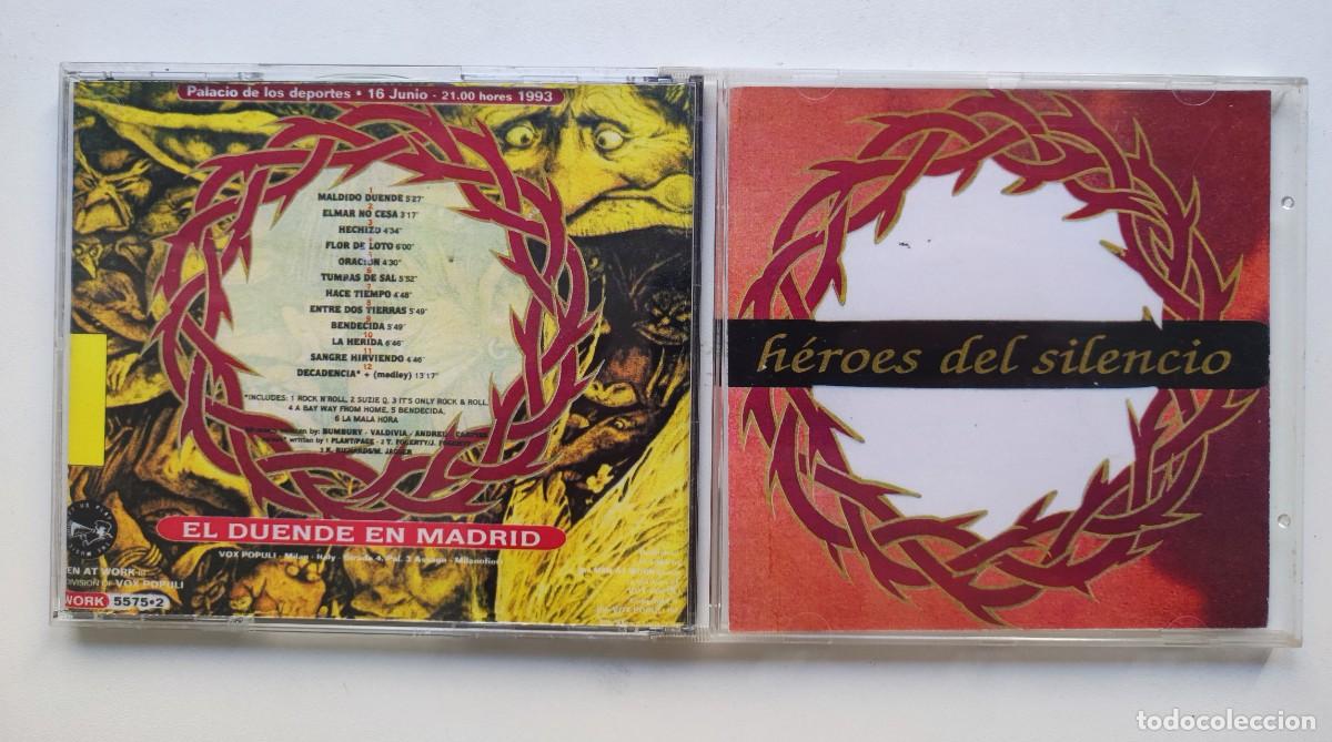 CDs de m&uacute;sica: H&Eacute;ROES DEL SILENCIO / EL DUENDE EN MADRID (PALACIO DE DEPORTES 1993) - PICKWICK MUSIC