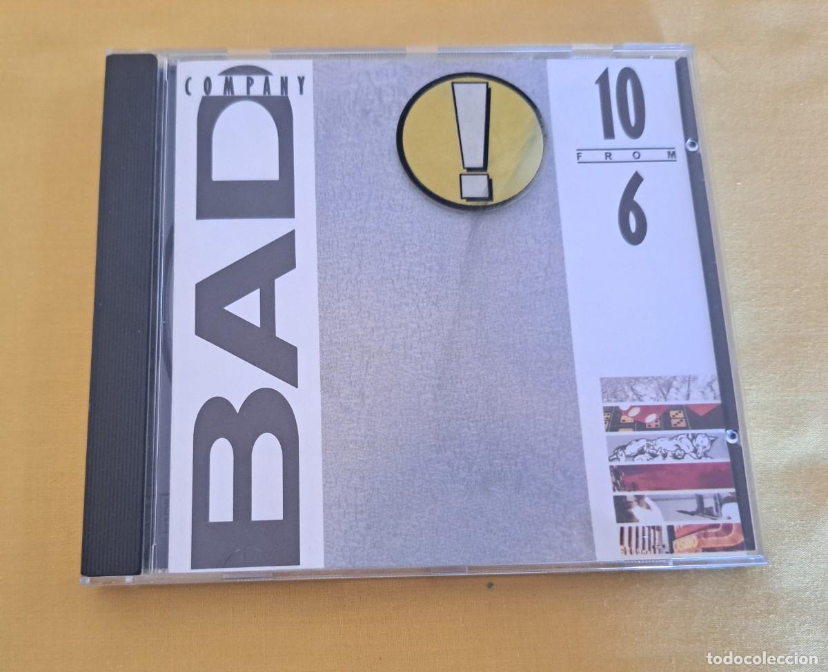 CDs de m&uacute;sica: BAD COMPANY - 10 FROM 6 - Atlantic &ndash; 7567-81625-2 - GERMANY 1986