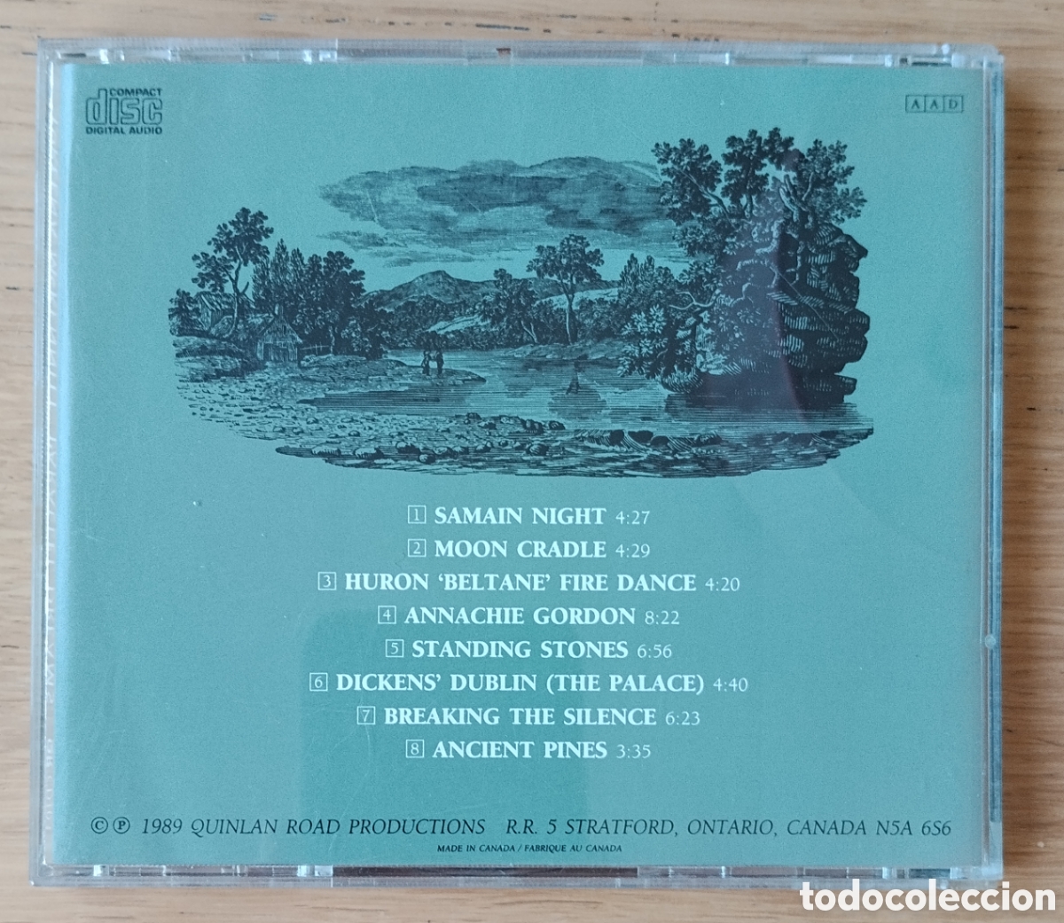 CDs de m&uacute;sica: LOREENA McKENNITT: &rdquo;PARALLEL DREAMS&rdquo; CD 1989 - CELTIC FOLK - POP - ROCK - Foto 2