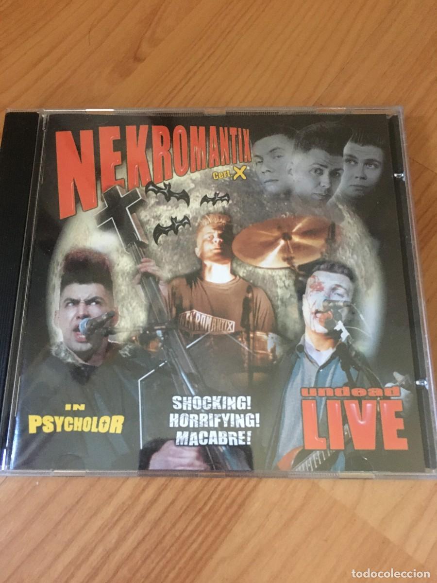 CDs de m&uacute;sica: NEKROMANTIX `Undead n live` Psychobilly