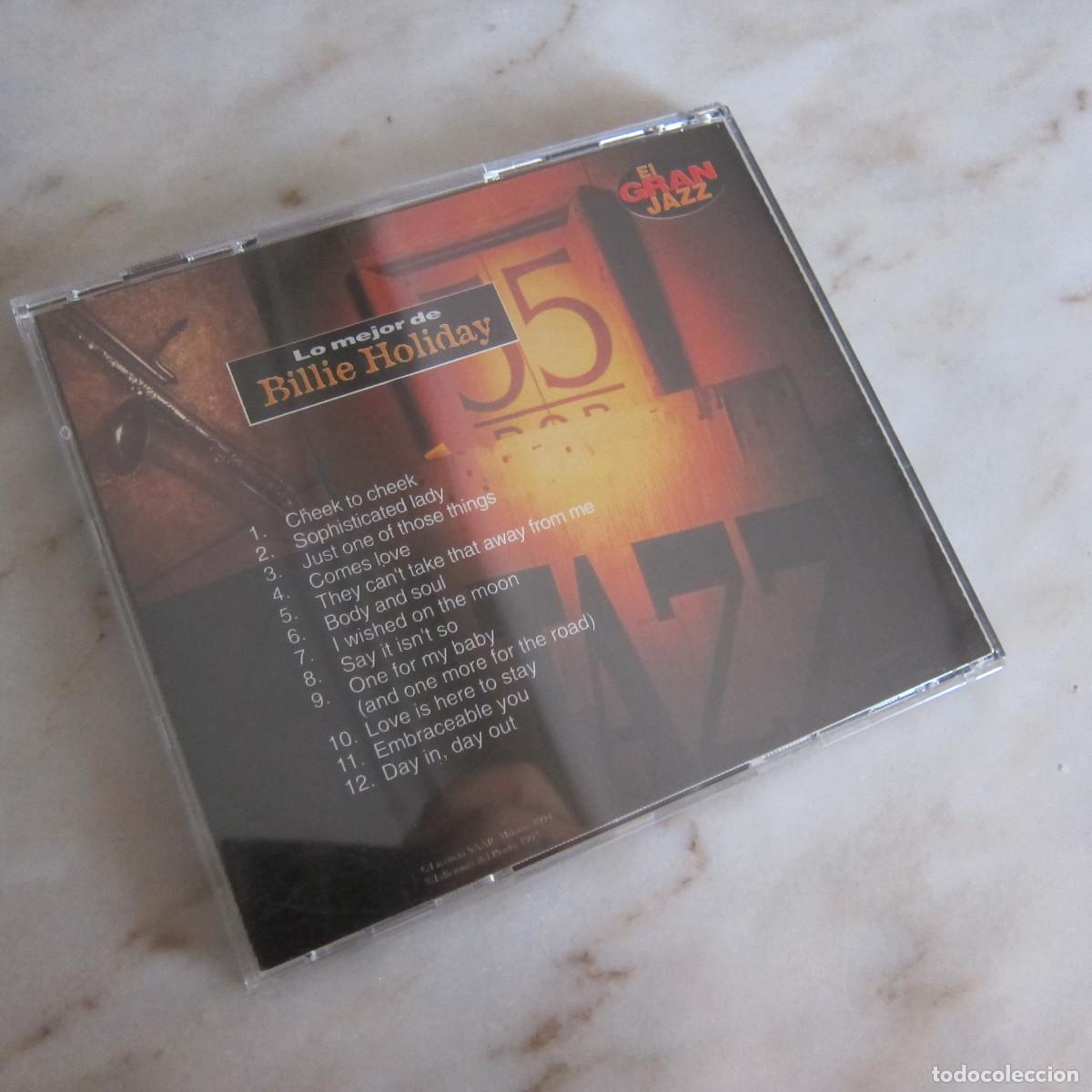CDs de m&uacute;sica: LO MEJOR DE BILLIE HOLIDAY - EL GRAN JAZZ (EDICIONES EL PRADO) CD - Foto 3