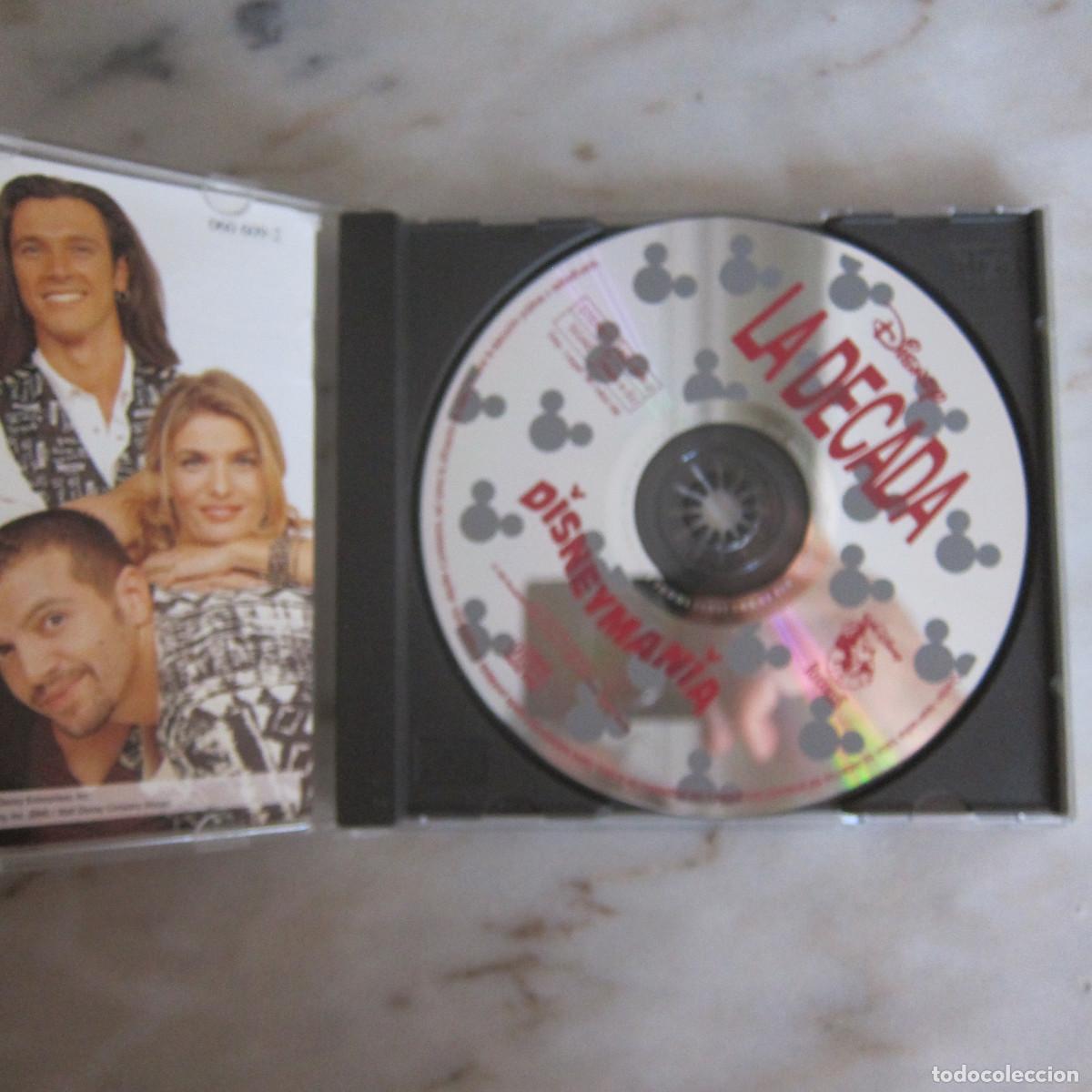 CDs de m&uacute;sica: LA D&Eacute;CADA DISNEYMAN&Iacute;A (DISNEY) CD - Foto 4