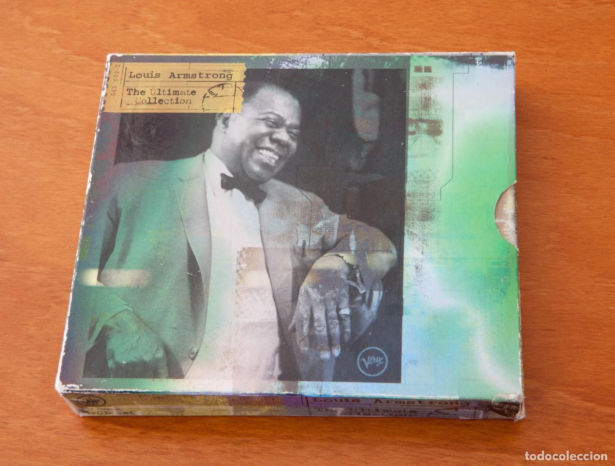 CDs de m&uacute;sica: LOUIS ARMSTRONG THE ULTIMATE COLLECTION 3 CD SET VERVE RECORDS 543 699-2