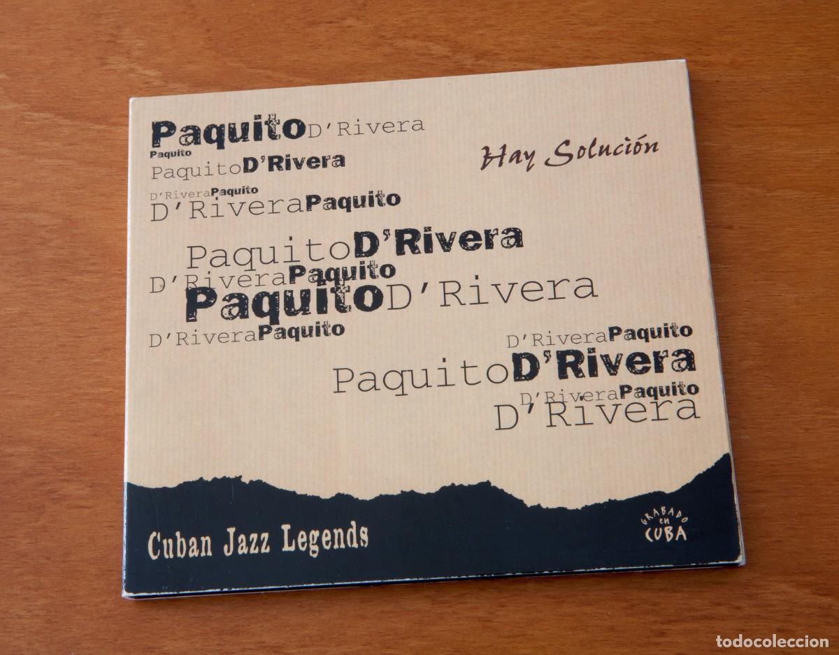 CDs de m&uacute;sica: Paquito D&acute;Rivera Hay soluci&oacute;n Cuban Jazz Legends FILE UNDER : LATIN JAZZ BMG MILAN LATINO