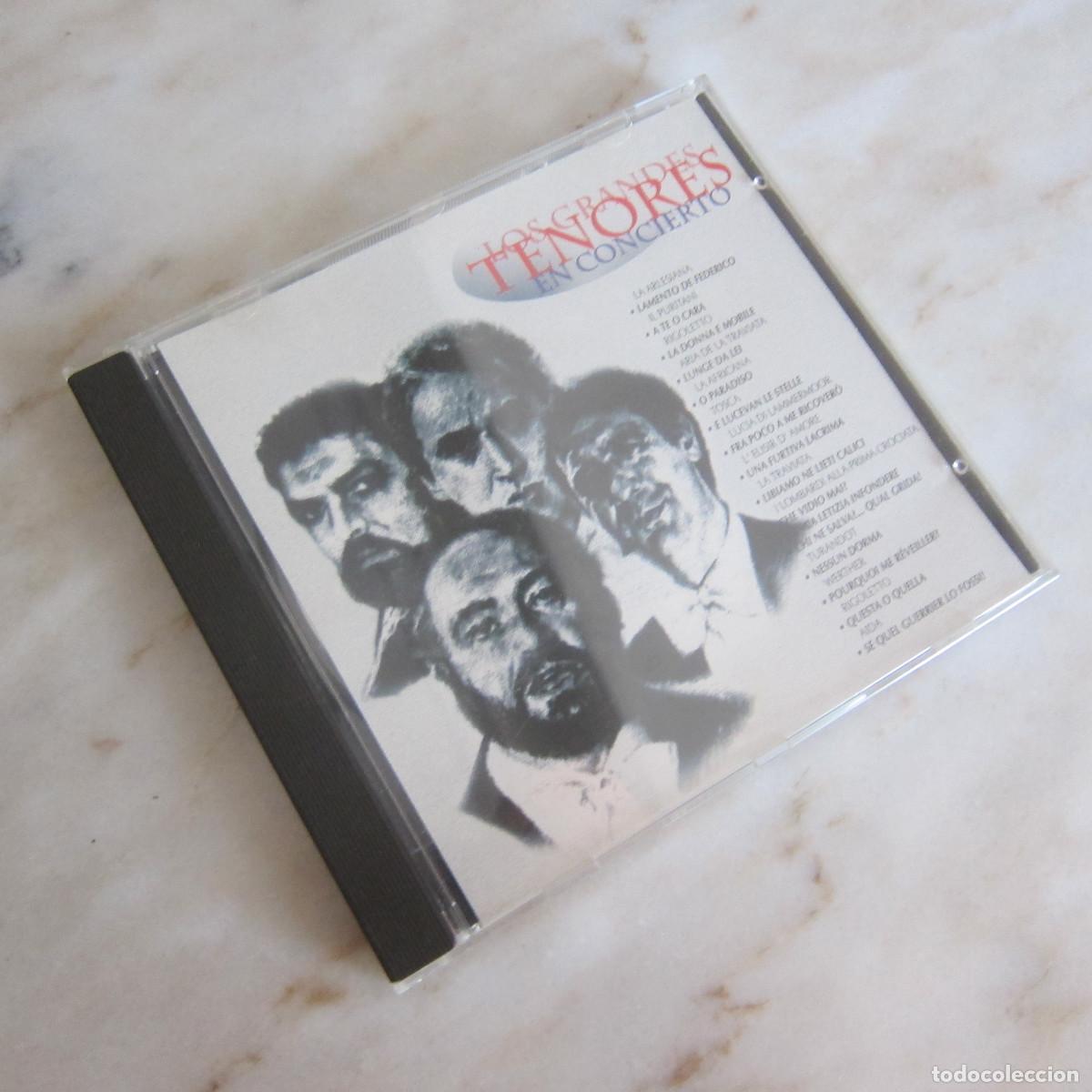 CDs de m&uacute;sica: LOS GRANDES TENORES EN CONCIERTO - DVORSKY, CARRERAS, KRAUS, PAVAROTTI, DOMINGO (MANGARIM) 1997 CD