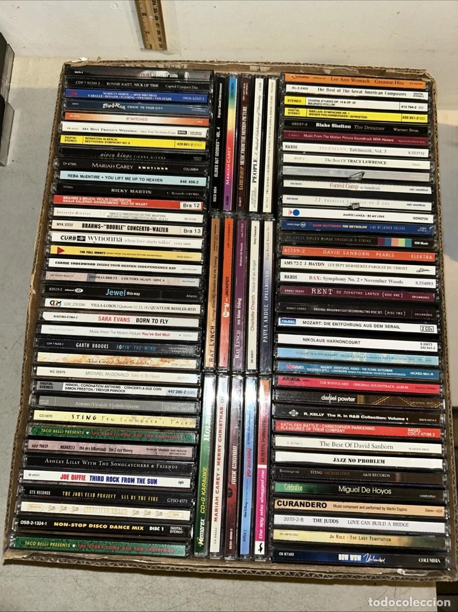 CDs de m&uacute;sica: LOTE DE 50 CD'S DE MUSICA VARIOS ESTILOS Y GENEROS