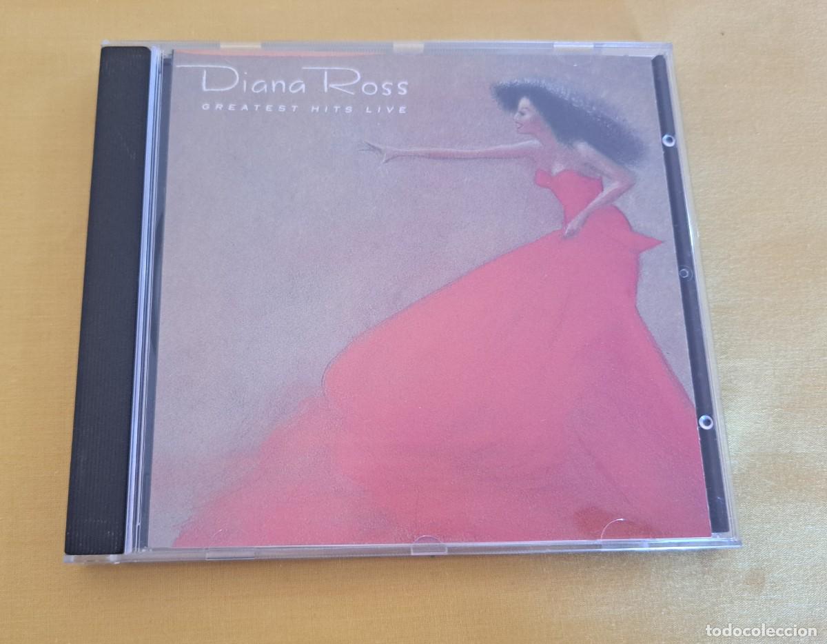 CDs de m&uacute;sica: DIANA ROSS - GREATEST HITS LIVE - EMI &ndash; CDEMDC1001 - EUROPE 1989