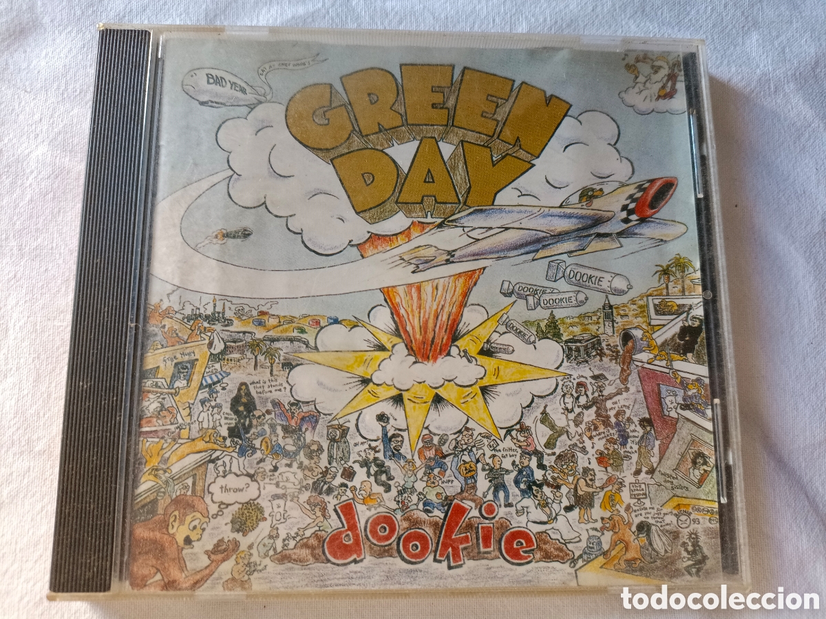 CDs de m&uacute;sica: CD Green Day Dookie + Lenny Kravitz
