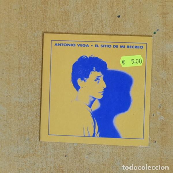CDs de m&uacute;sica: ANTONIO VEGA - EL SITIO DE MI RECREO - CD SINGLE