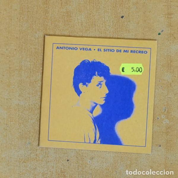 CDs de m&uacute;sica: ANTONIO VEGA - EL SITIO DE MI RECREO - CD SINGLE