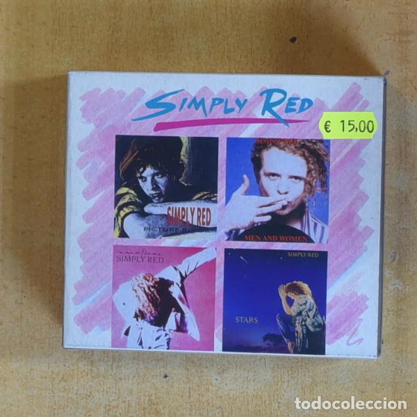 CDs de m&uacute;sica: SIMPLY RED - PICTURE BOOK / MEN AND WOMEN / A NEW FLAME / STARS - CD