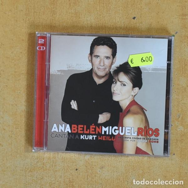 CDs de m&uacute;sica: ANA BELEN / MIGUEL RIOS - CANTAN A KURT WEILL - CD