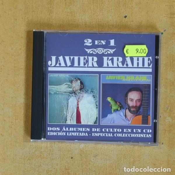 CDs de m&uacute;sica: JAVIER KRAHE - VALLE DE LAGRIMAS / APAREJO DE FORTUNA - CD