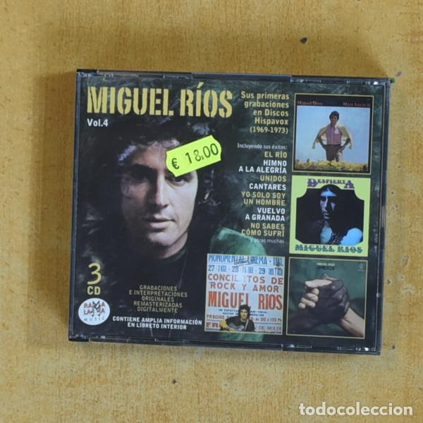 CDs de m&uacute;sica: MIGUEL RIOS - SUSPRIMERAS GRABACIONES EN DISCOS HISPAVOX 1969 / 1973 - CD