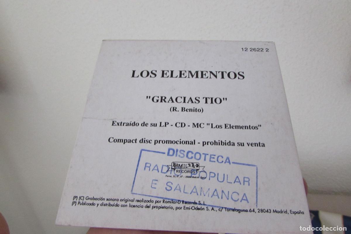 CDs de m&uacute;sica: Los Elementos &ndash; Gracias Tio - Foto 2