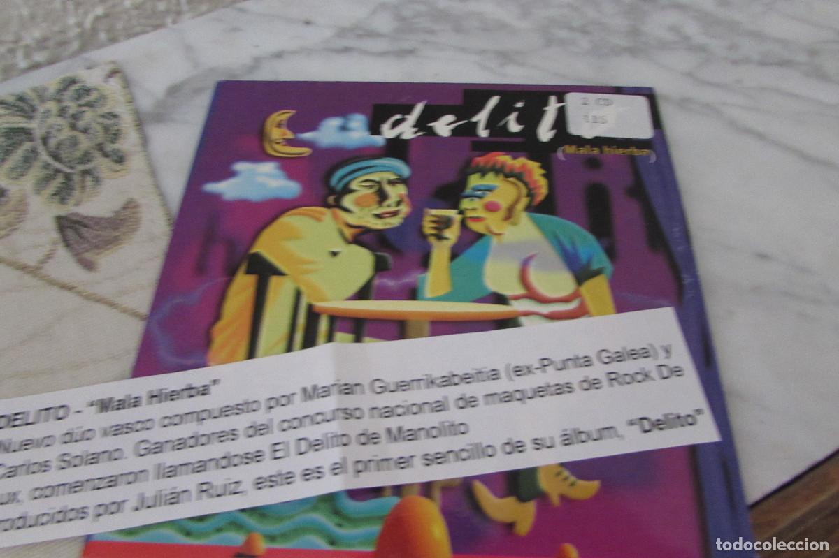 CDs de m&uacute;sica: Delito: Mala Hierba, CD single promo CADENA 100