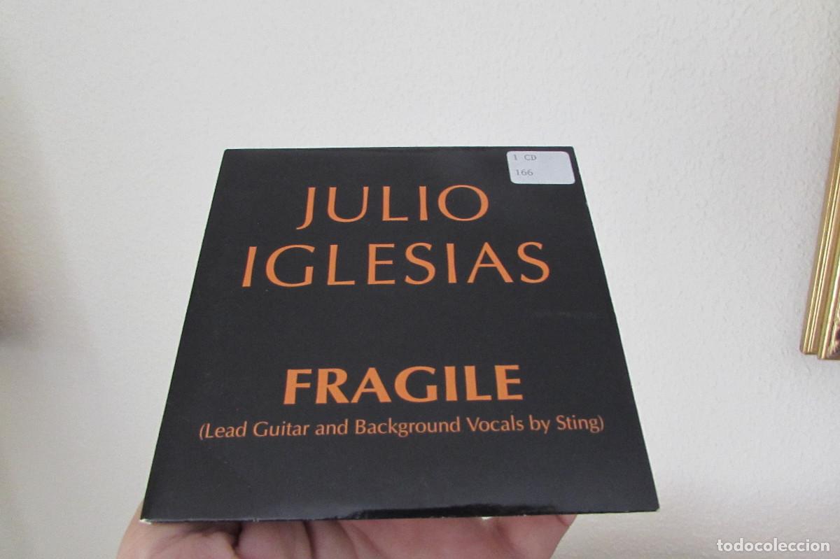 CDs de m&uacute;sica: JULIO IGLESIAS PROMO CD SINGLE FRAGILE