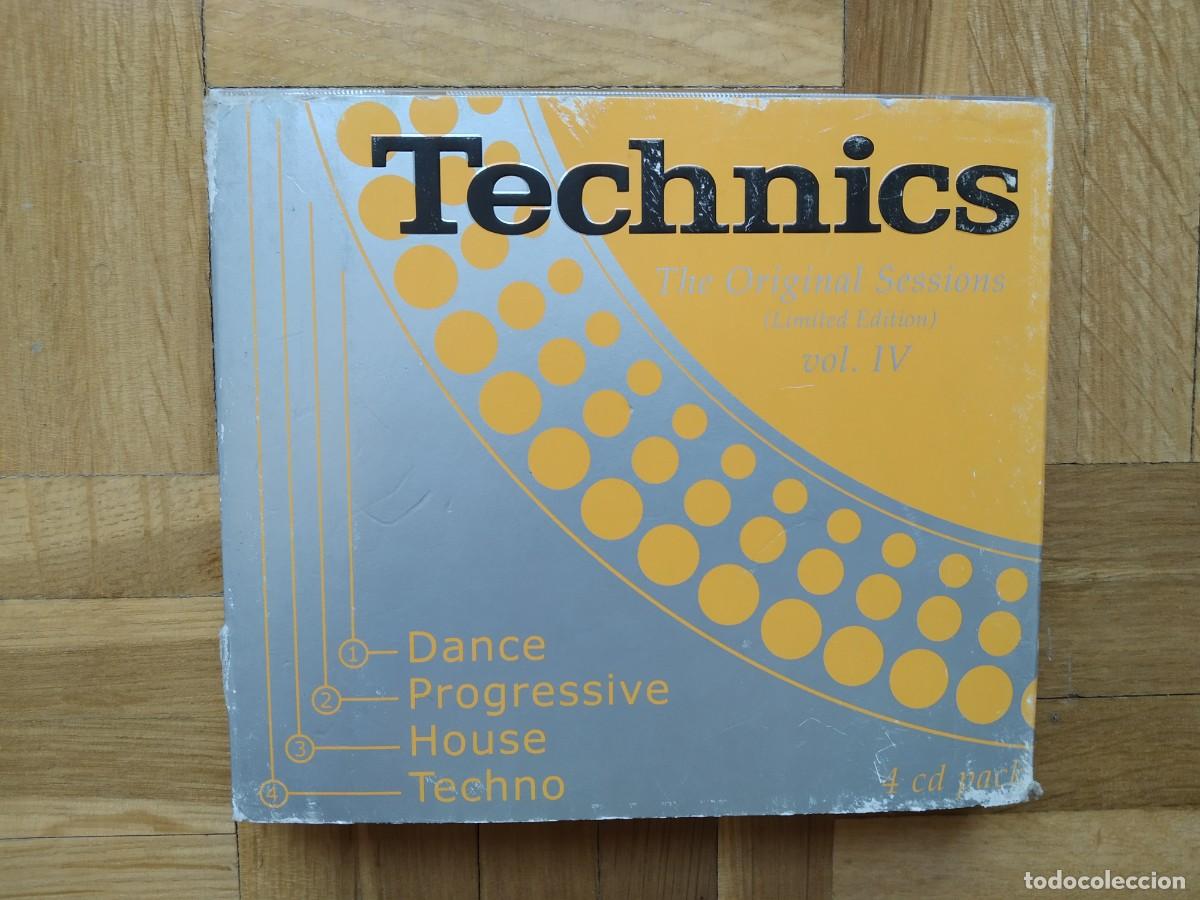 CDs de m&uacute;sica: 4 CD TECHNICS VOL IV JOSE M&ordf; CASTELLS TONI PERET QUIQUE TEJADA JULIO NAVAS ALBERTO TAPIA COMO NUEVO