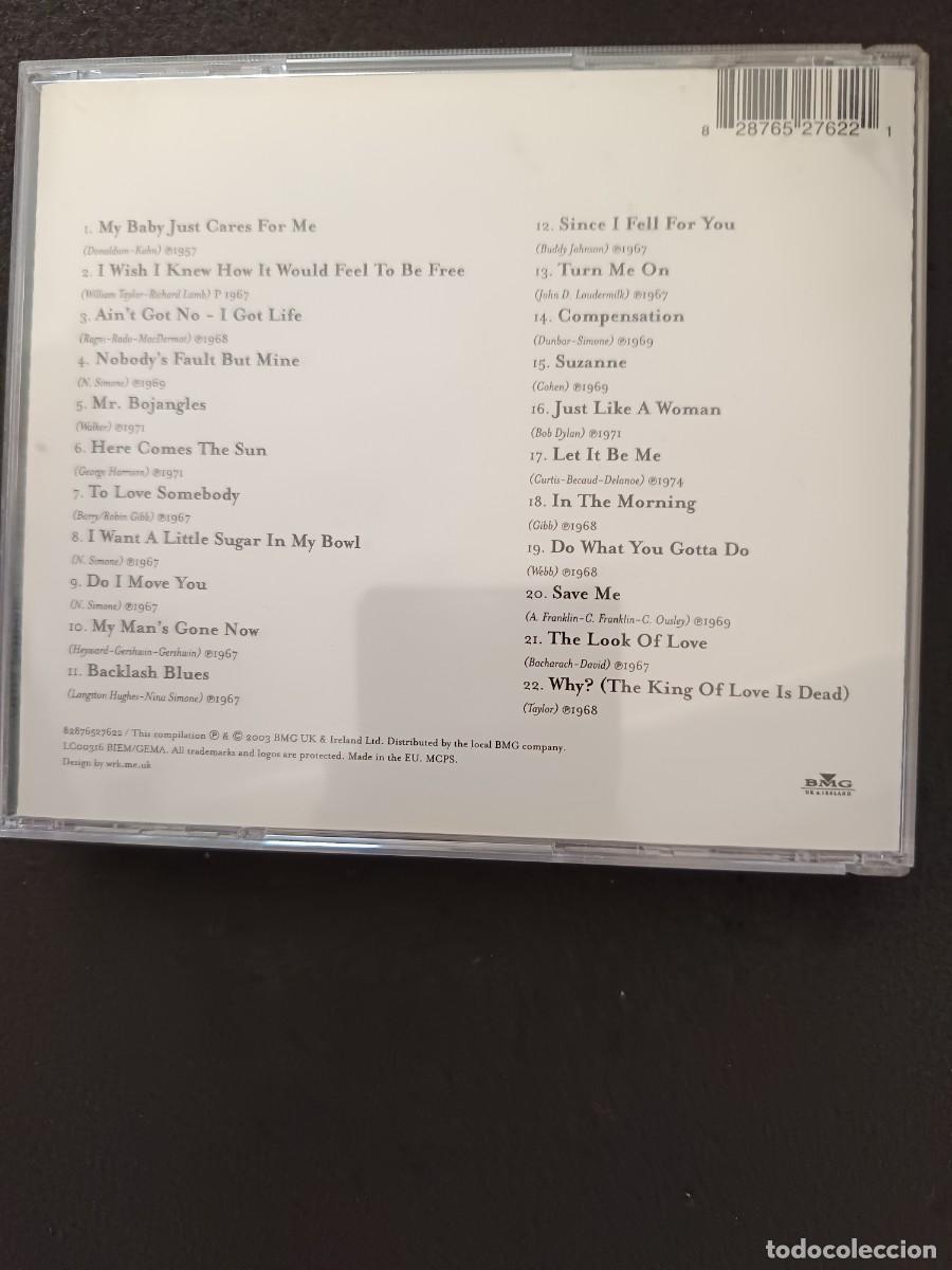 CDs de m&uacute;sica: NINA SIMONE. THE GREATEST HITS - Foto 2