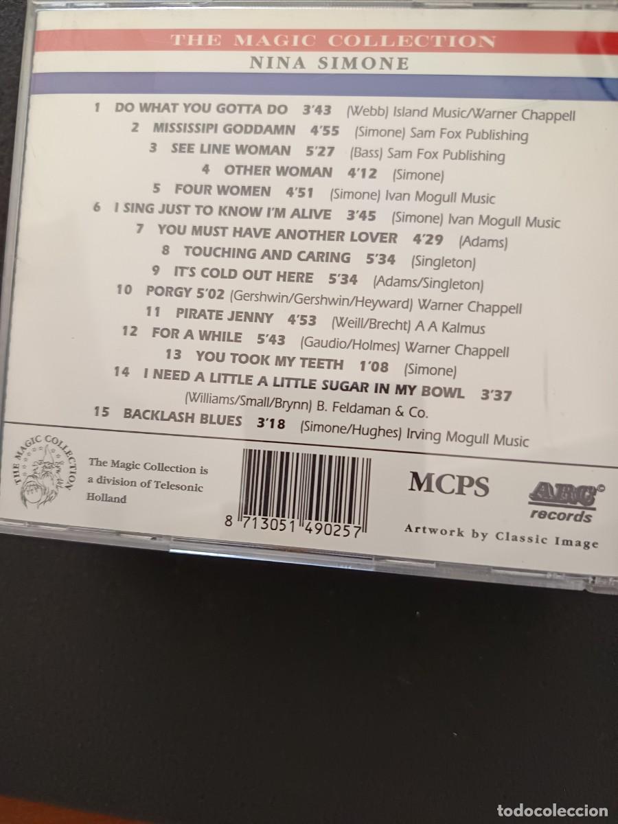 CDs de m&uacute;sica: NINA SIMONE. THE MAGIC COLLECTION - Foto 2