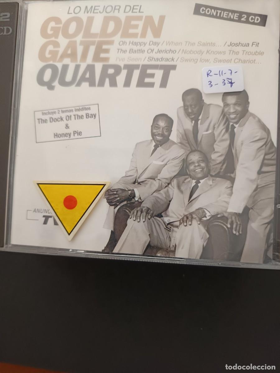 CDs de m&uacute;sica: 2 CD. LO MEJOR DEL GOLDEN GATE QUARTET - Foto 1