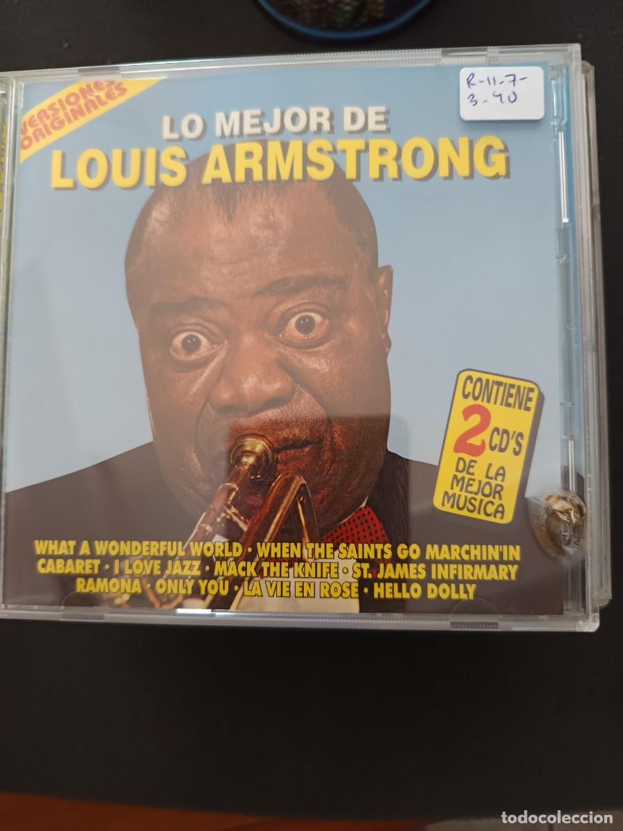 CDs de m&uacute;sica: 2 CD. LO MEJOR DE LOUIS ARMSTRONG - Foto 1