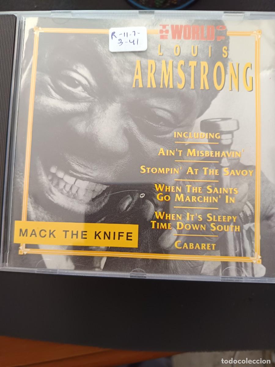 CDs de m&uacute;sica: THE WORLD OF LOUIS ARMSTRONG. MACK THE KNIFE