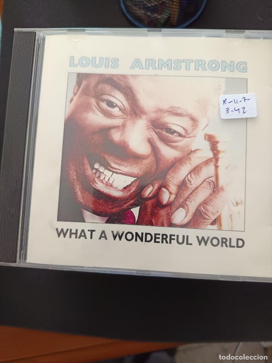CDs de m&uacute;sica: LOUIS ARMSTRONG. WHAT A WONDERFUL WORLD