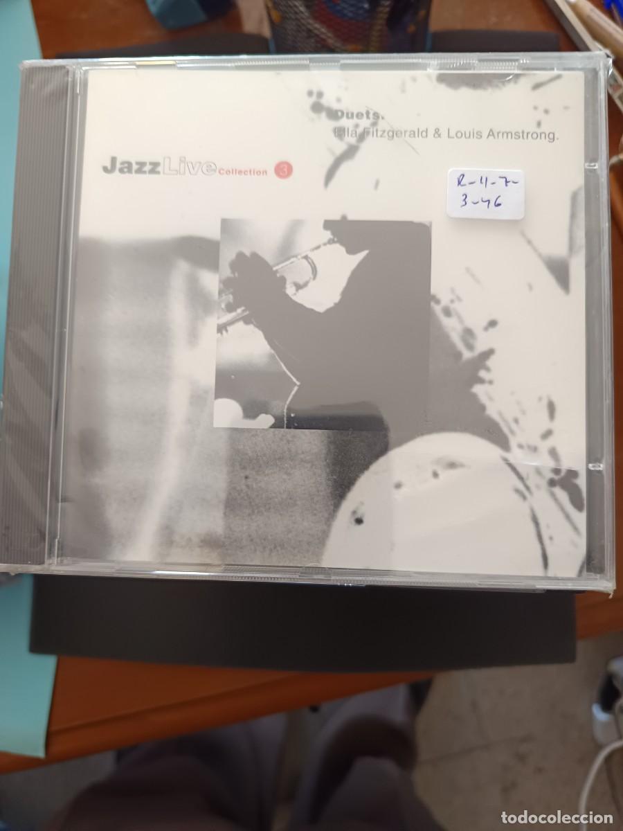 Music CDs: DUETS. ELLA FITZGERALD & LOUIS ARMSTRONG. JAZZ LIVE COLLECTION