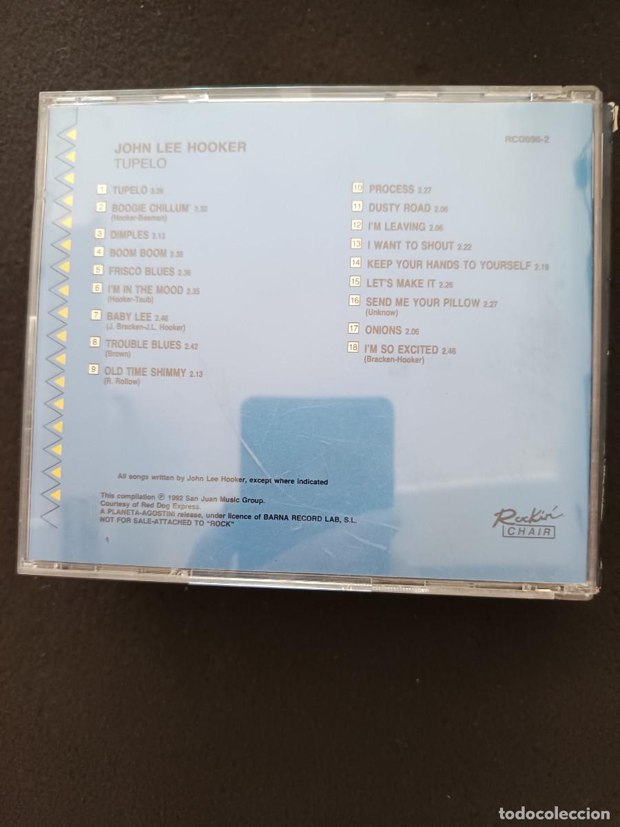 CDs de m&uacute;sica: JOHN LEE HOOKER. TUPELO - Foto 2
