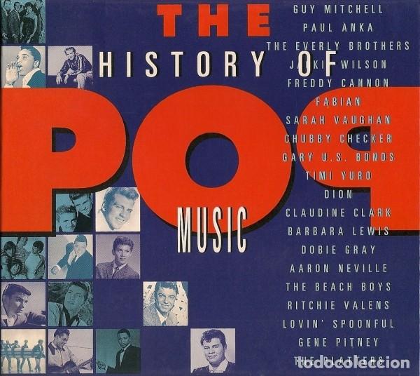 CDs de m&uacute;sica: The History of Pop Music - Cofre 4CD + Libreto