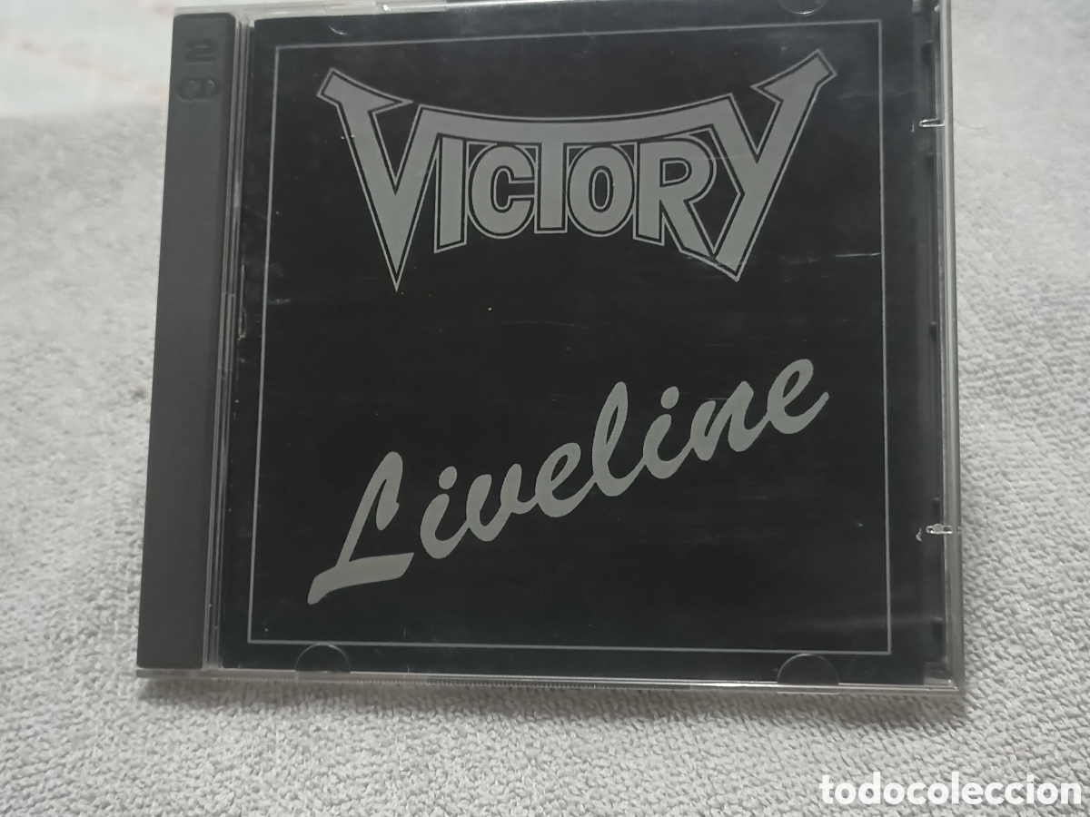 CDs de m&uacute;sica: VICTORY - LIVELINE / DOBLE CD / FONOMUSIC MADE IN SPAIN A&Ntilde;O 1994 - ROCK HEAVY METAL