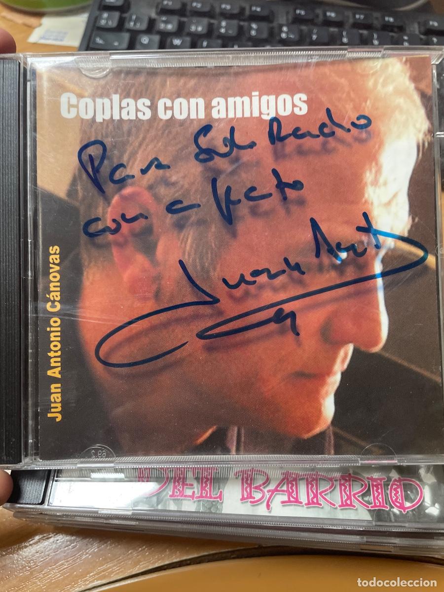 CDs de m&uacute;sica: Coplas con amigos Juan Antonio C&aacute;novas CD