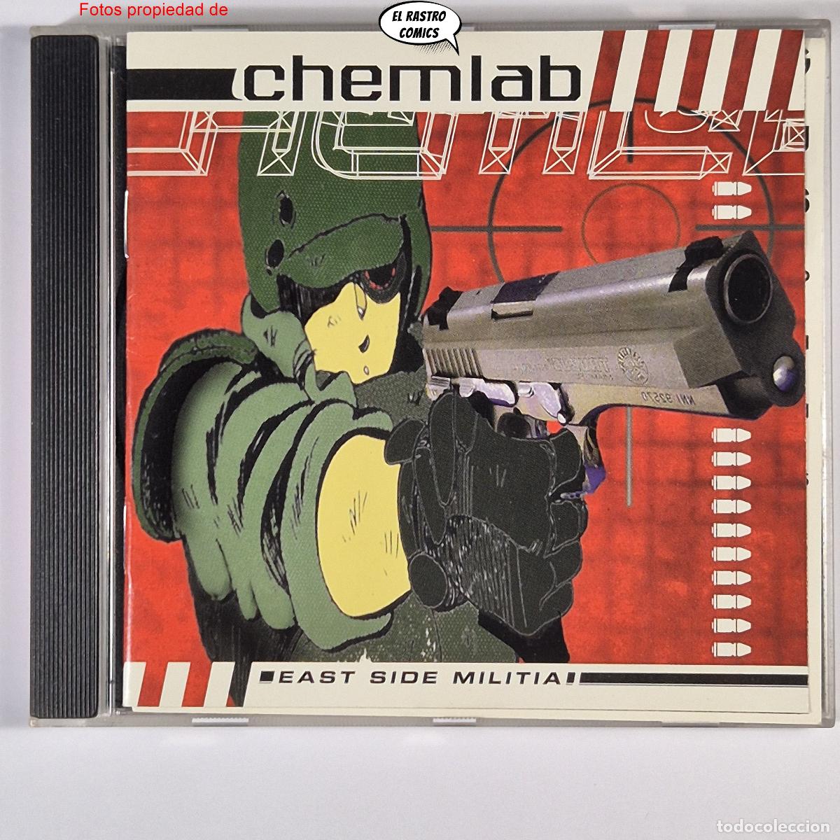 CDs de Musique: Chemlab, East side militia, CD Metal Blade 1996, Electronic, Industrial
