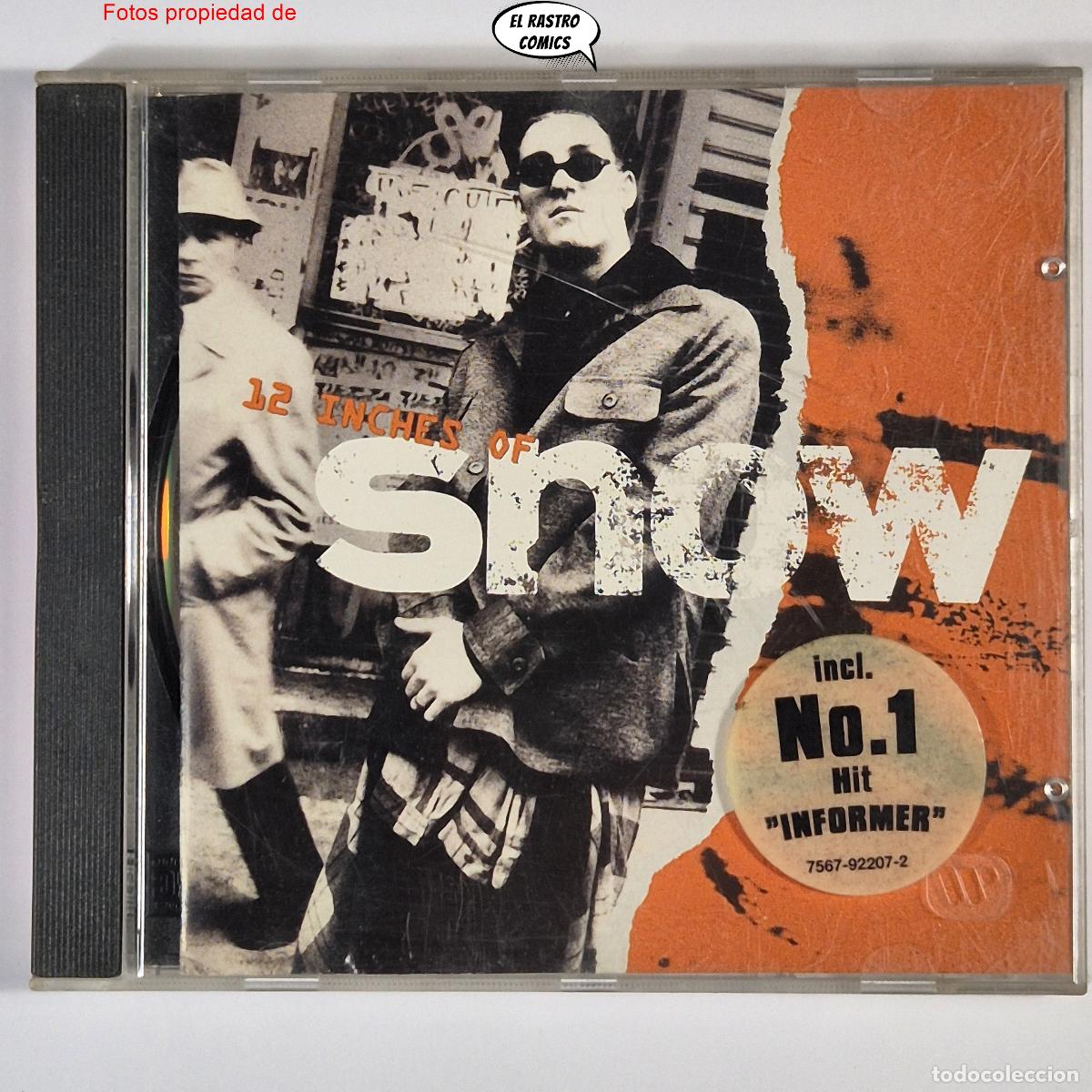 CDs de m&uacute;sica: Snow, 12 Inches of Snow, incl. Hit Informer, Bonus Tracks, CD EastWest 1993, Reggae, Pop Rap