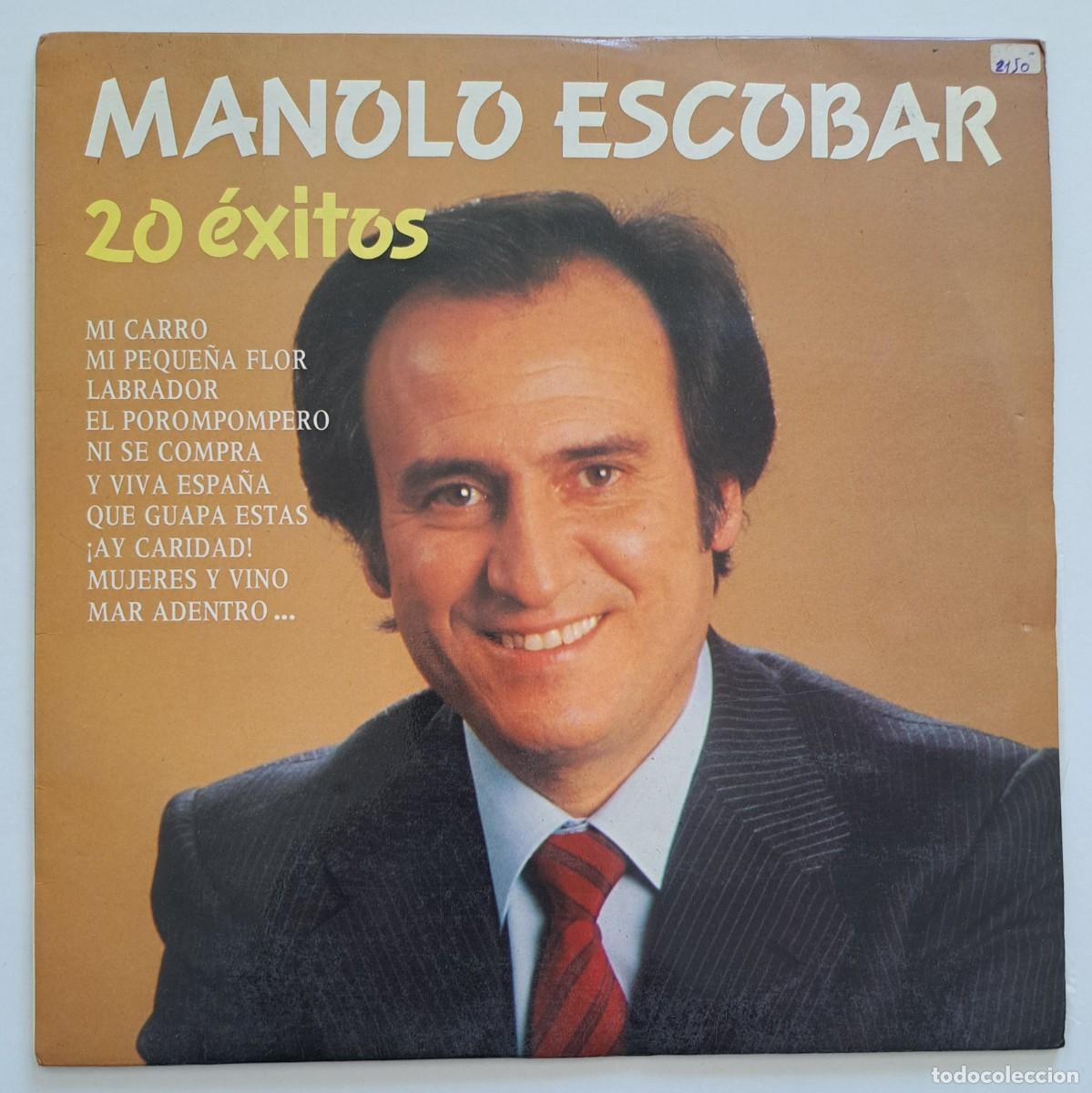 CDs de m&uacute;sica: MANOLO ESCOBAR - 20 EXITOS - Perfil &ndash; CD-5031 - SPAIN 1988