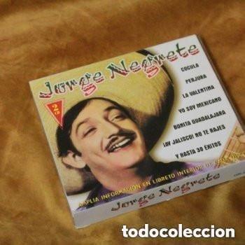Music CDs: Jorge Negrete. Recopilatorio. Doble CD. Novoson, 1998.