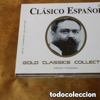 CDs de m&uacute;sica: Cl&aacute;sico espa&ntilde;ol. Gold classics collection. Albeniz/Granados. Doble CD. Send music, 2001.