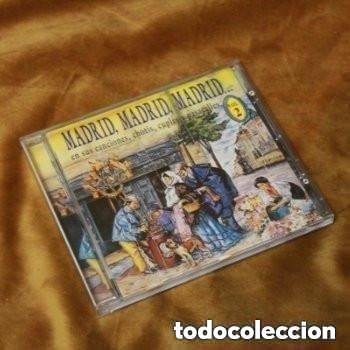 CDs de m&uacute;sica: Madrid,Madrid,Madrid en sus canciones, chotis,c&uacute;ples y pasacalles. Vol 2. CD. Sonifolk, 1997.
