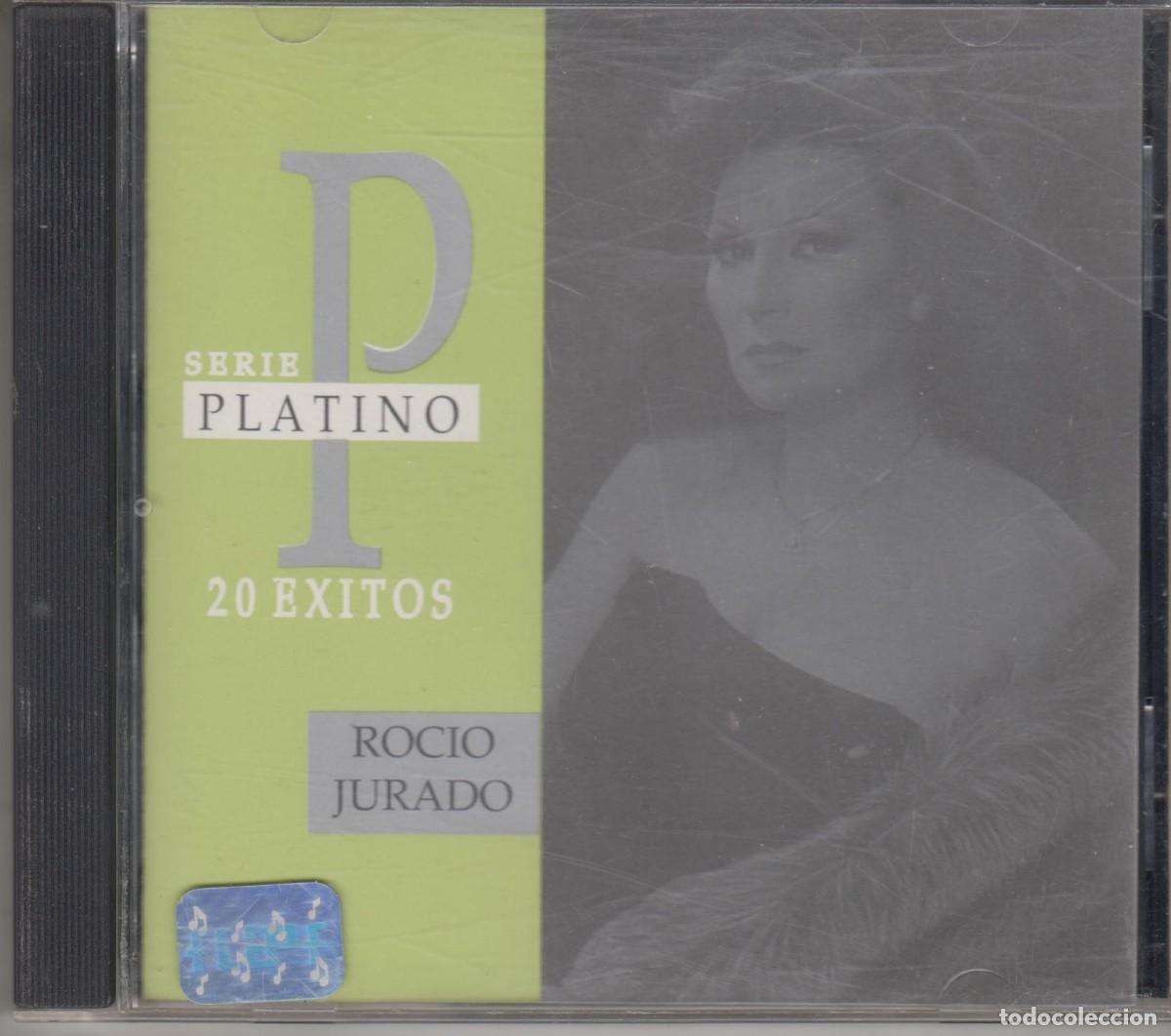 CDs de m&uacute;sica: Roc&iacute;o Jurado cd 20 &eacute;xitos Serie Platino 1995 M&eacute;xico
