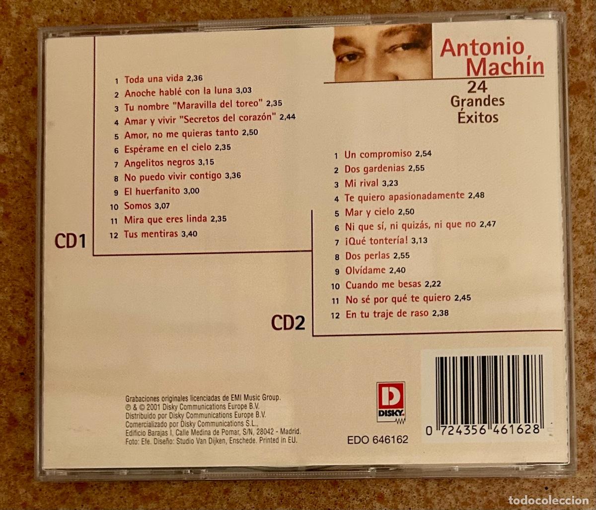 CDs de m&uacute;sica: Antonio Mach&iacute;n - doble CD - Foto 2