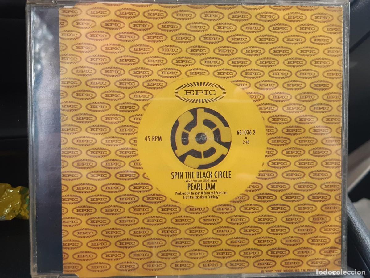 CDs de m&uacute;sica: PEARL JAM - SPIN THE BLACK CIRCLE - CD SINGLE