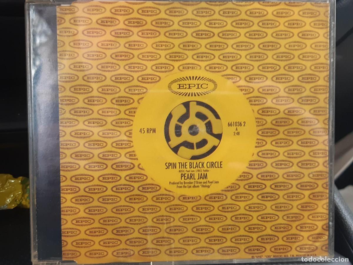 CDs de m&uacute;sica: PEARL JAM - SPIN THE BLACK CIRCLE - CD SINGLE - Foto 2